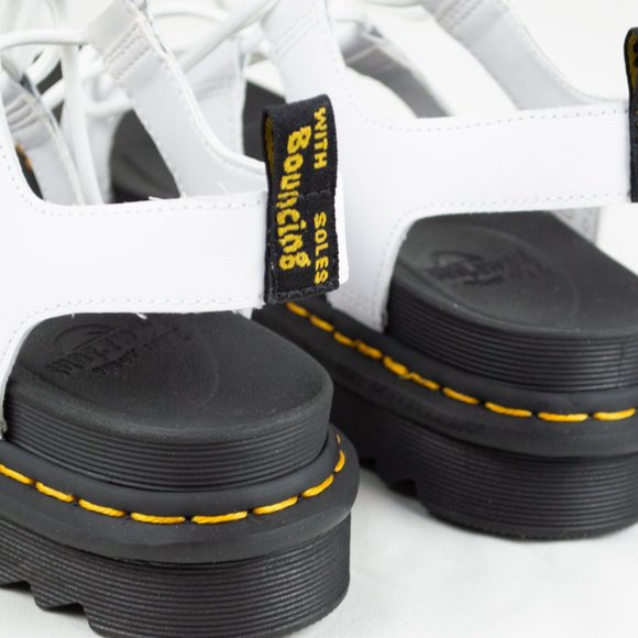 Dr. Martens Nartilla Gladiator White Sandal - Picture 8 of 11
